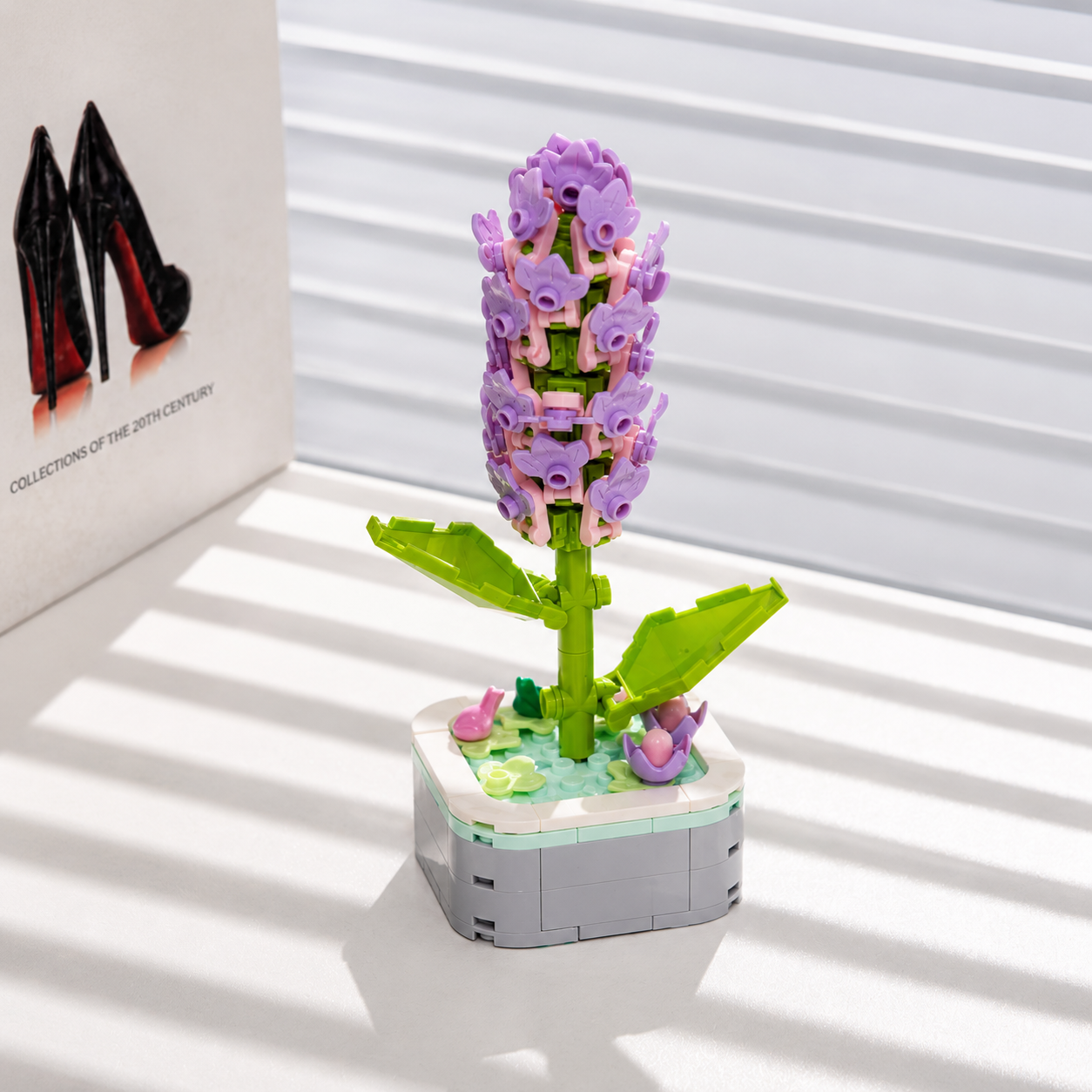 Lilac MeloBricks Building Set - 187 Pieces