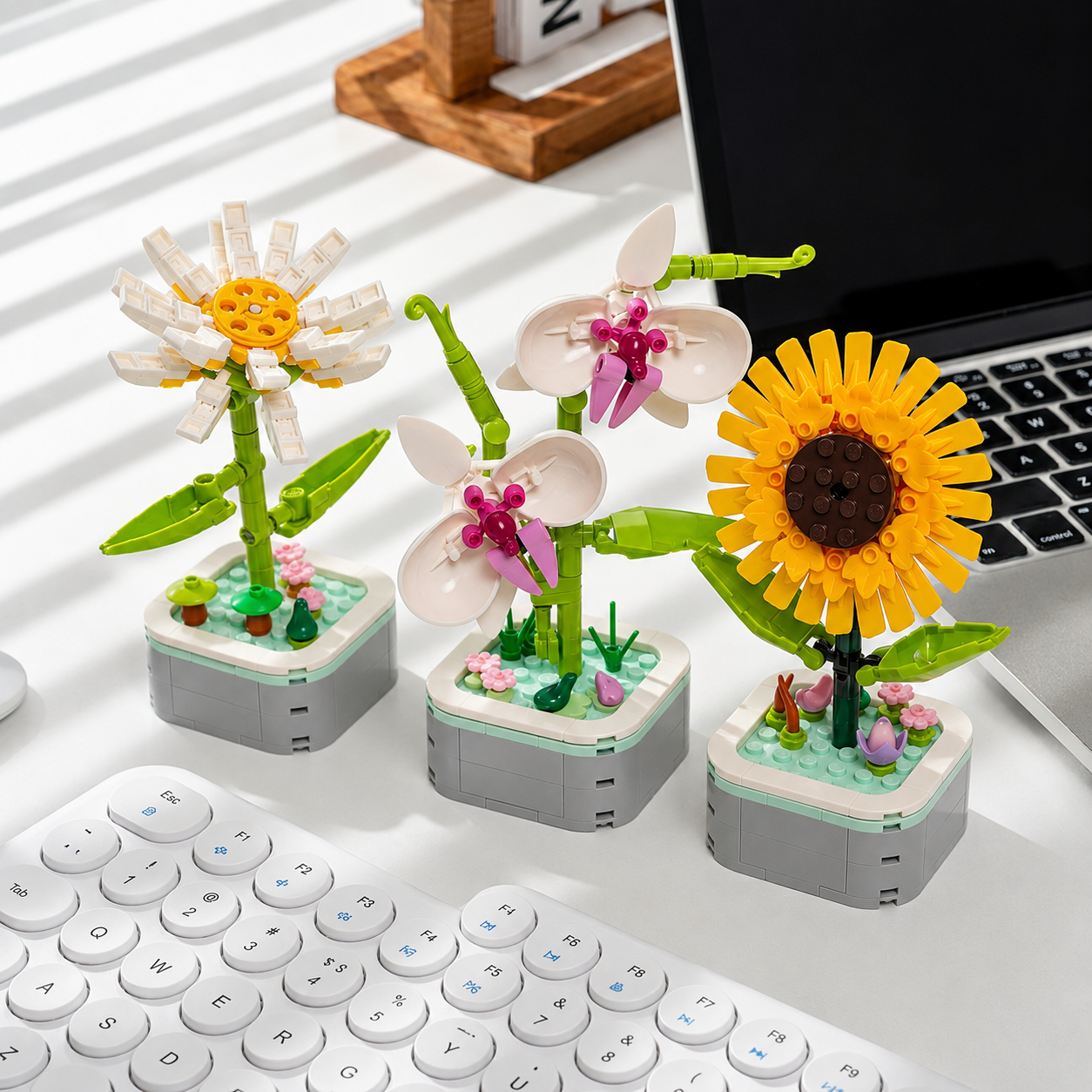 Daisy, Orchid & Sunflower MeloBricks Starter Kit