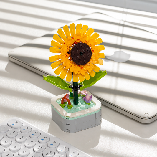 Sunflower MeloBricks Building Set - 142 Pieces